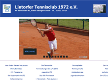 Tablet Screenshot of lintorfer-tc.de